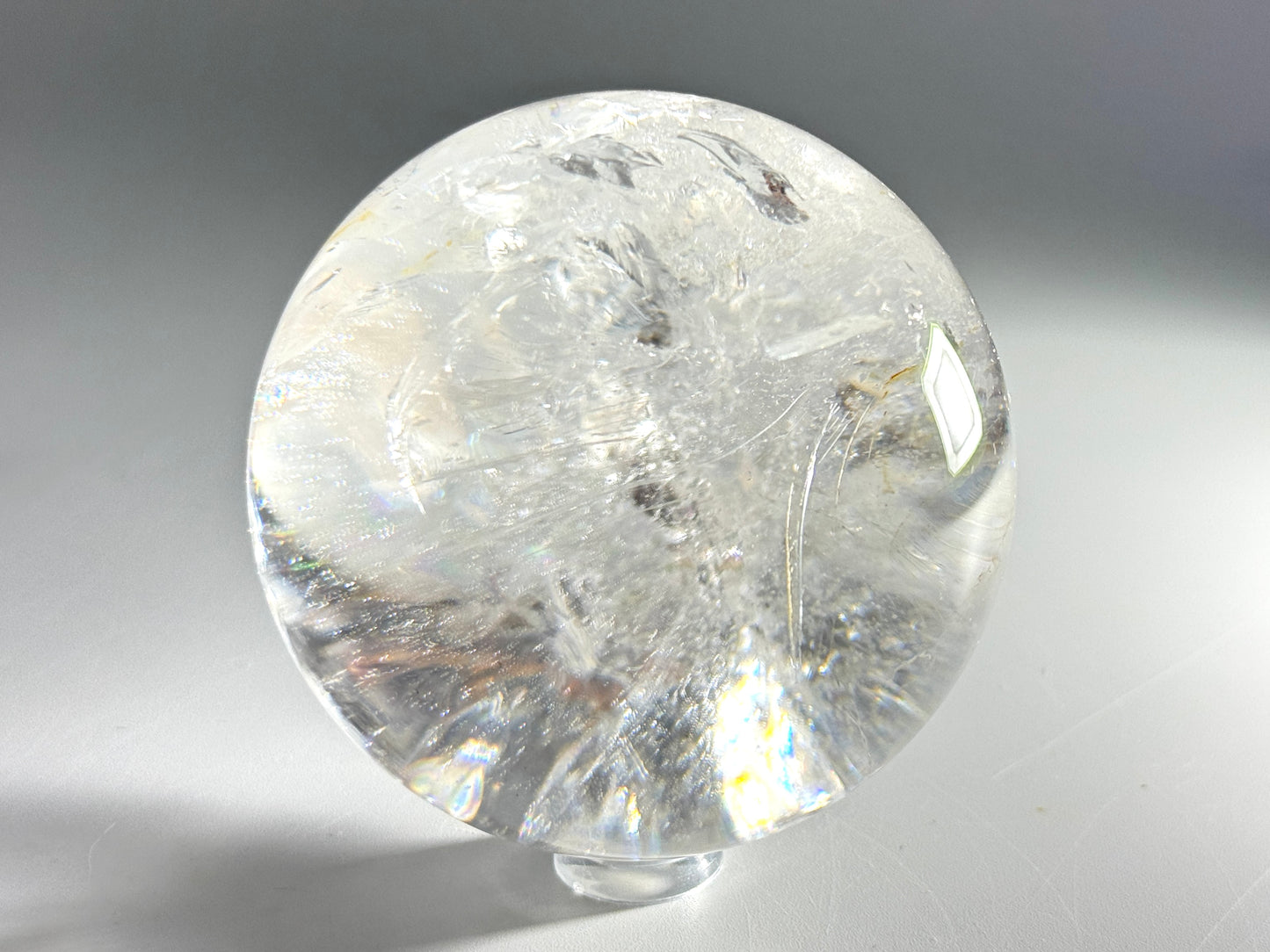 Clear Quartz Crystal Sphere 6.7cm