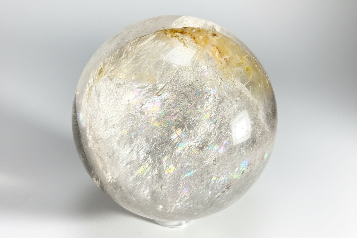 Clear Quartz Crystal Sphere 7.8cm