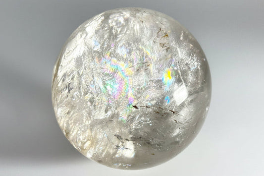Clear Quartz Crystal Sphere 7.8cm