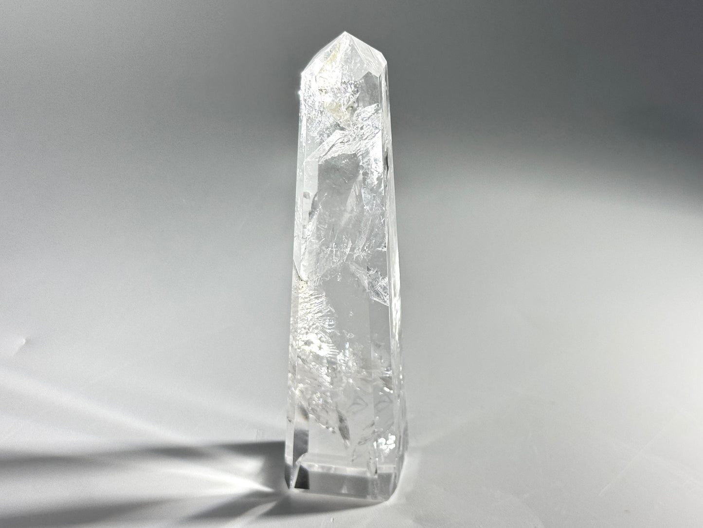 Clear Quartz Crystal Tower 9.6cm