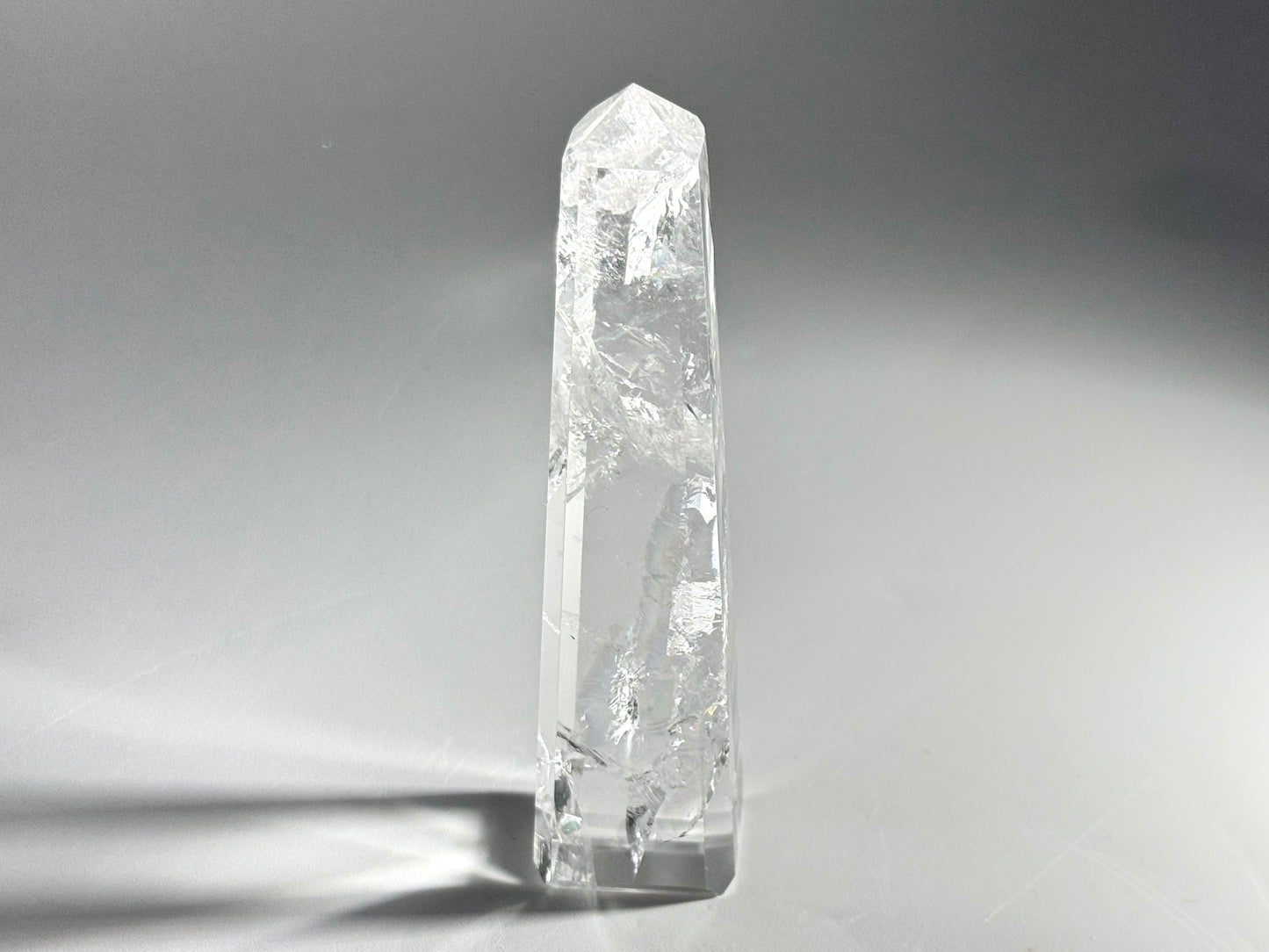 Clear Quartz Crystal Tower 9.6cm