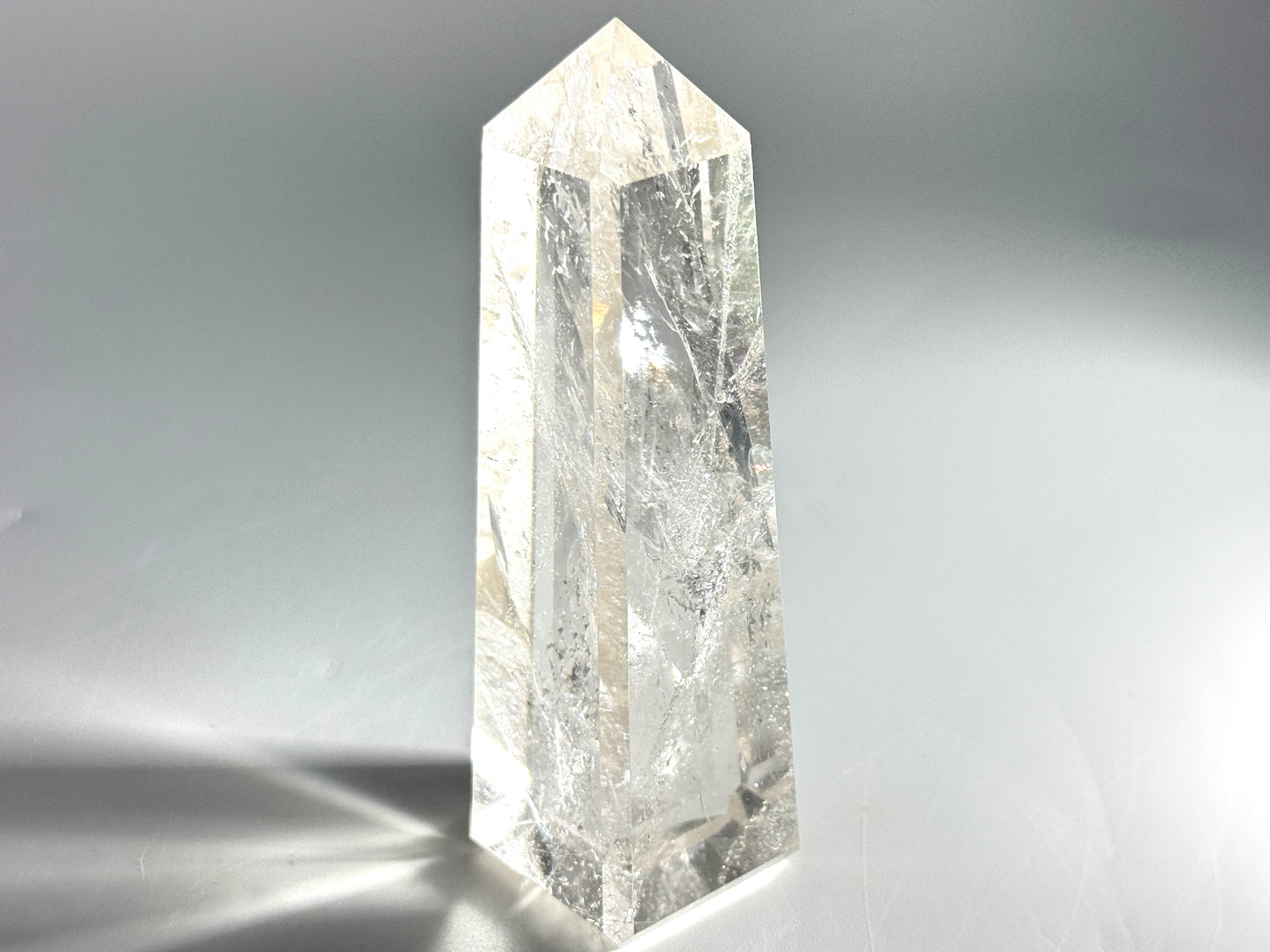 Clear Quartz Crystal Tower 10.5cm