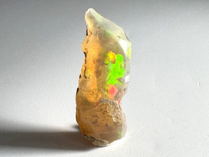 Ethiopian Crystal Opal Stone: Polished Welo Opal Gemstone 2.69 grams