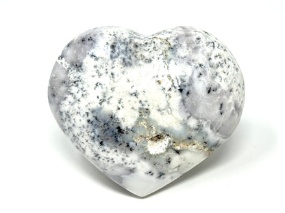 Large Dendritic Opal Crystal Heart 7.5cm