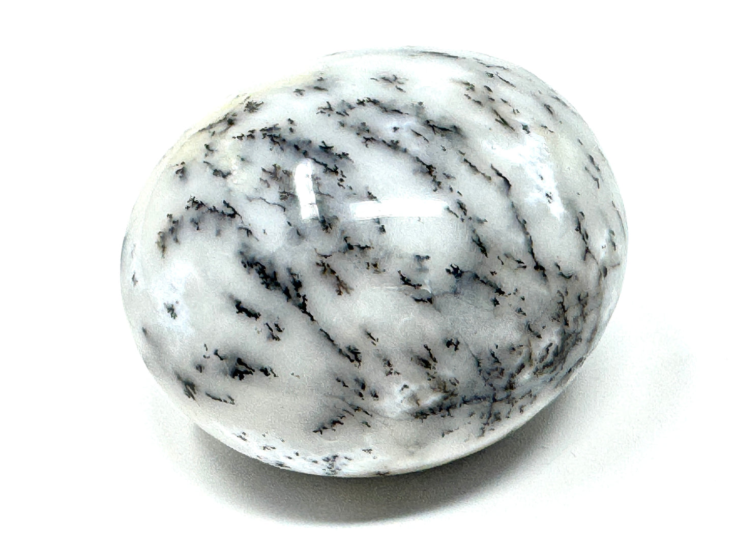 Dendritic Opal Crystal Pebble 4.8cm