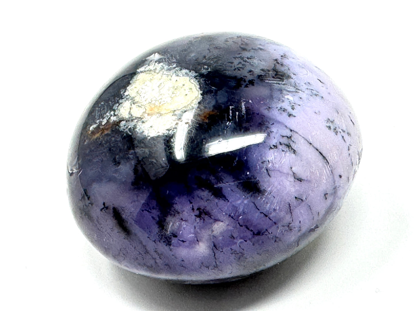 Dendritic Opal Crystal Pebble 5.4cm