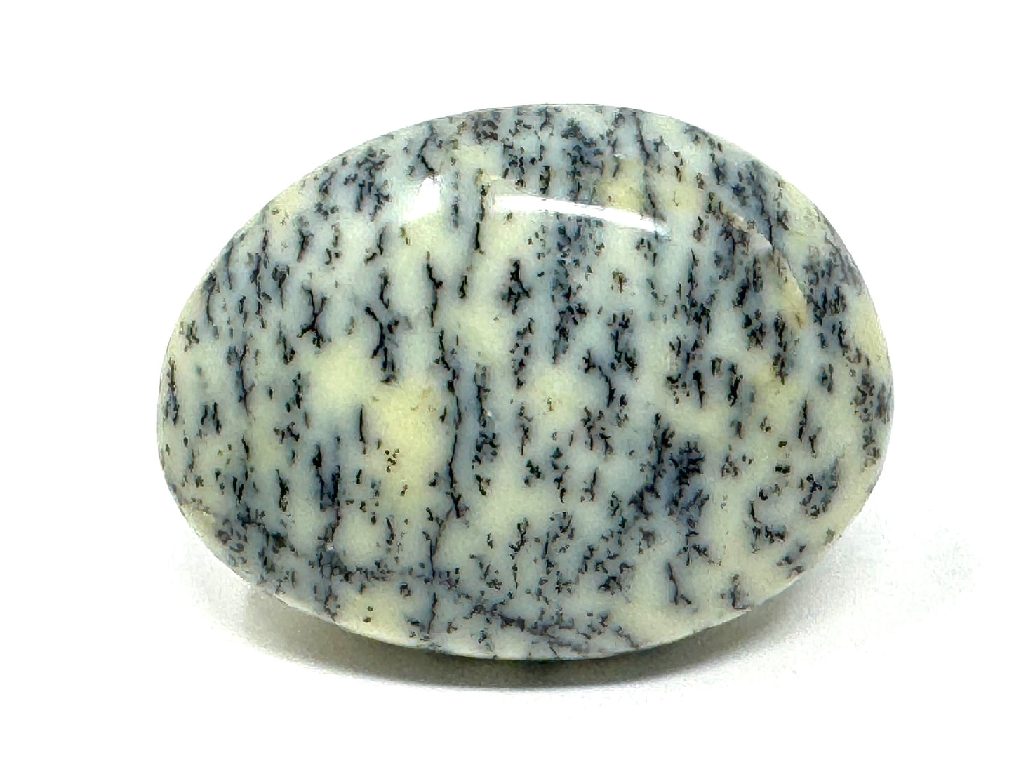 Dendritic Opal Crystal Pebble 6.3cm