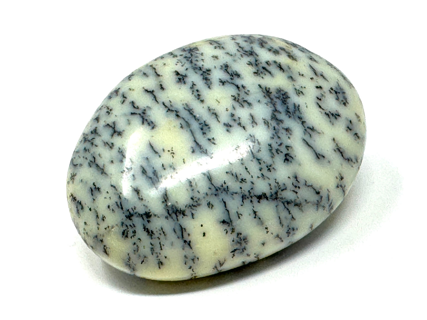 Dendritic Opal Crystal Pebble 6.3cm