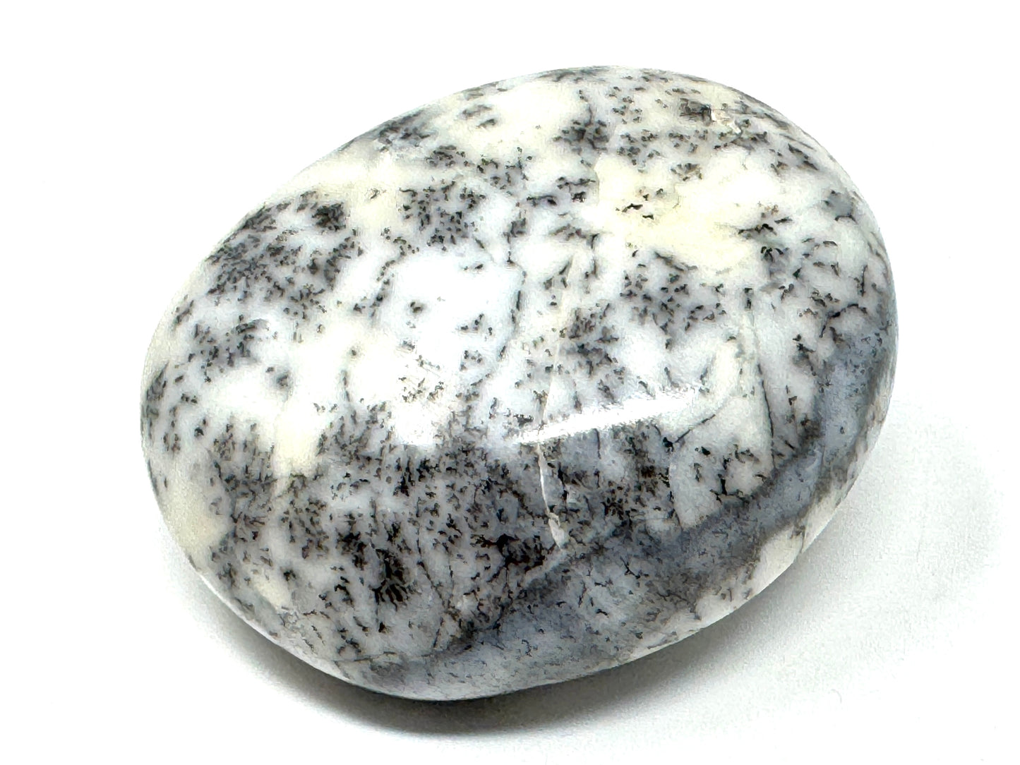 Dendritic Opal Crystal Pebble 6.9cm
