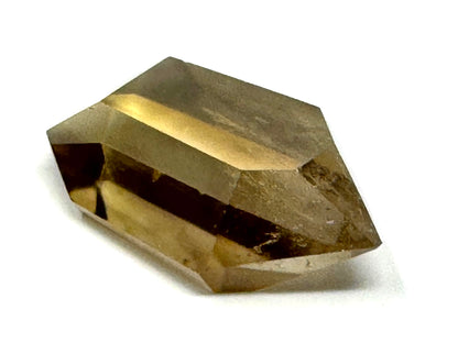 Natural Citrine Double Terminated  Quartz Crystal Point 5.3cm