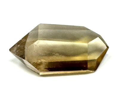 Natural Citrine Double Terminated  Quartz Crystal Point 5.3cm