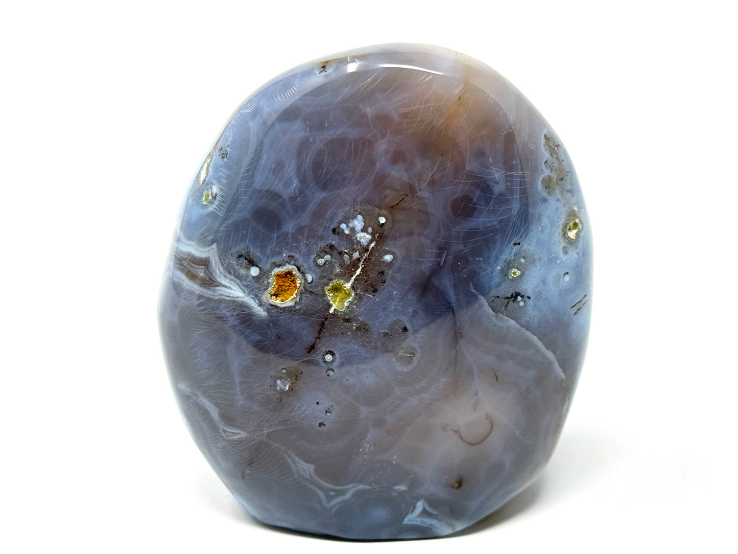 Druzy Agate Crystal Freeform 10.3cm