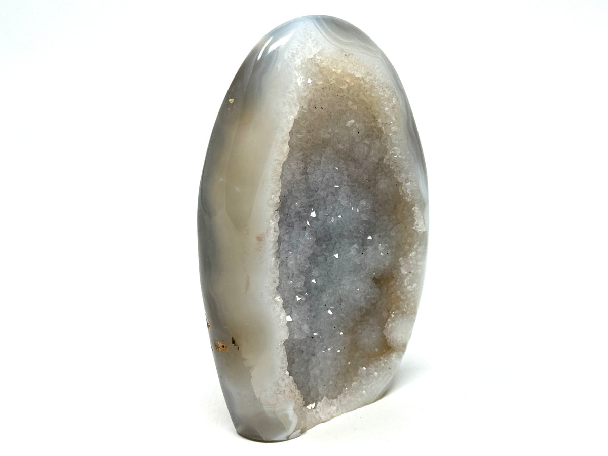 Druzy Agate Crystal Freeform 14cm
