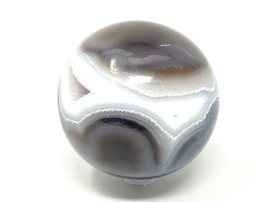 Large Druzy Agate Geode Crystal Sphere 7cm