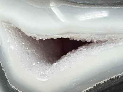 Large Druzy Agate Geode Crystal Sphere 7cm