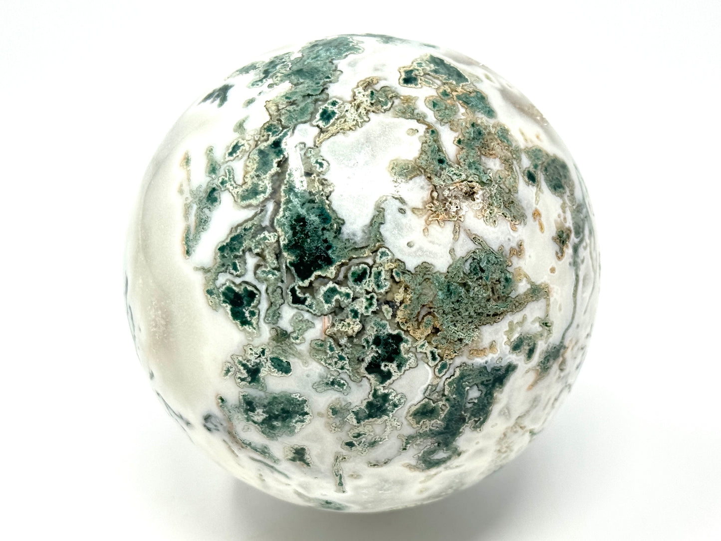Druzy Tree Agate Crystal Sphere 8.9cm