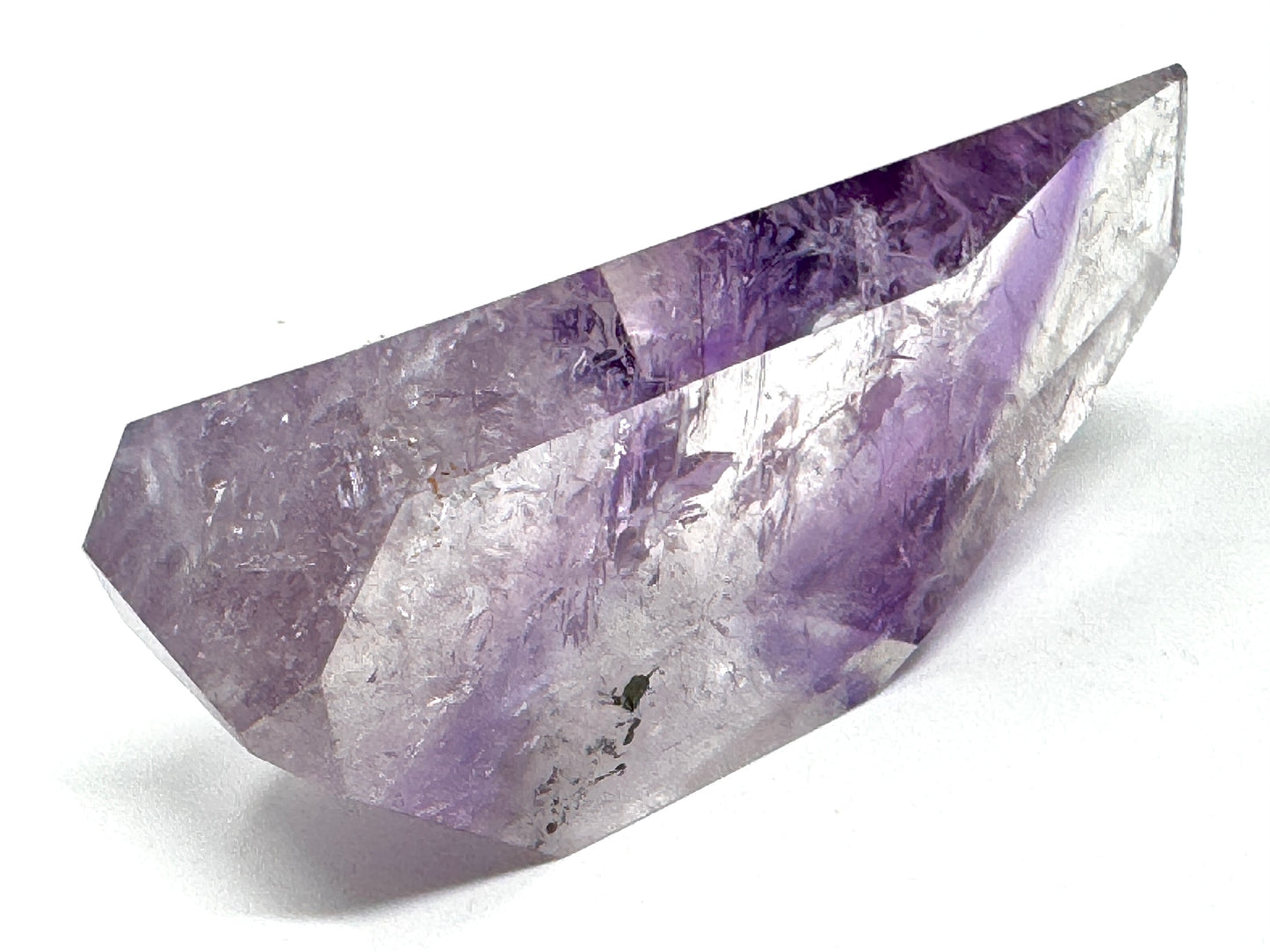 Faceted Amethyst Phantom Quartz Crystal 6.7cm