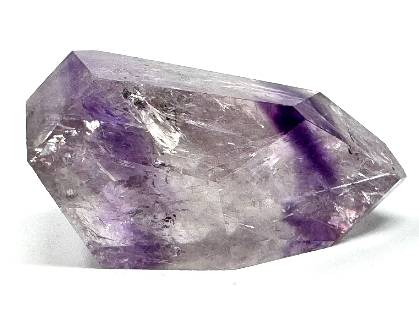 Faceted Amethyst Phantom Quartz Crystal 6.3cm