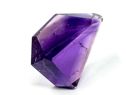 Faceted Amethyst Phantom Quartz Crystal 5.2cm