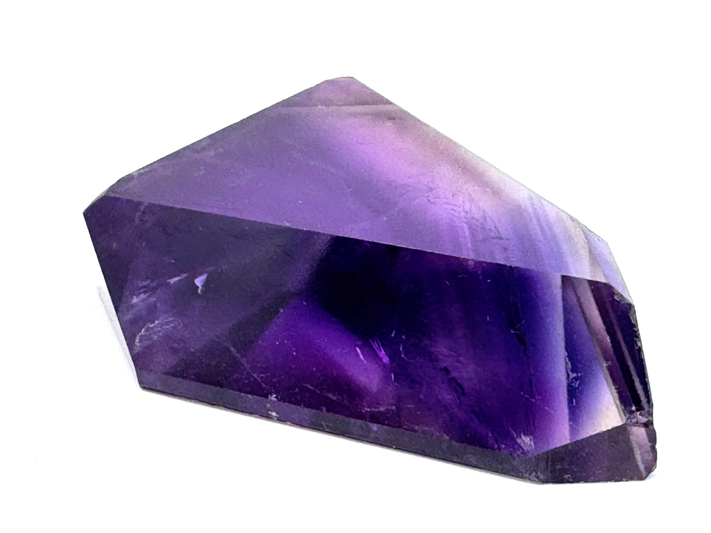 Faceted Amethyst Phantom Quartz Crystal 5.2cm