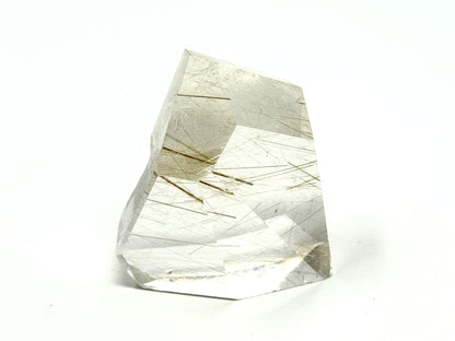 Faceted Rutilated Quartz Crystal 4.8cm