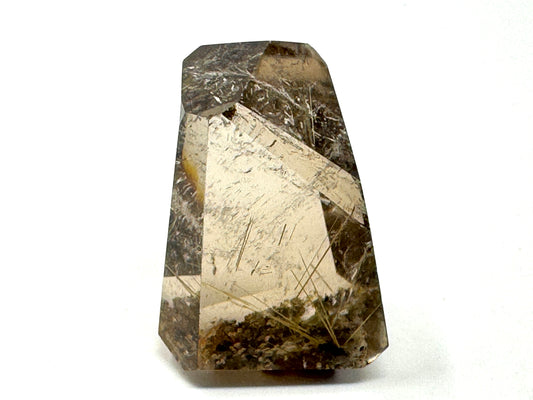 Faceted Rutilated Quartz Crystal 4.1cm