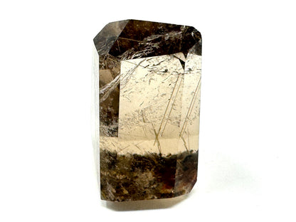 Faceted Rutilated Quartz Crystal 4.1cm