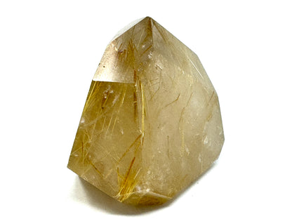 Faceted Rutilated Quartz Crystal 4.2cm