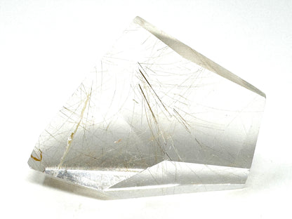Faceted Rutilated Quartz Crystal 5.9cm