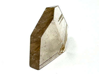 Faceted Rutilated Quartz Crystal 3.7cm