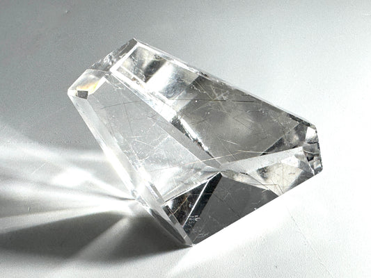 Faceted Rutilated Quartz Crystal 5.2cm