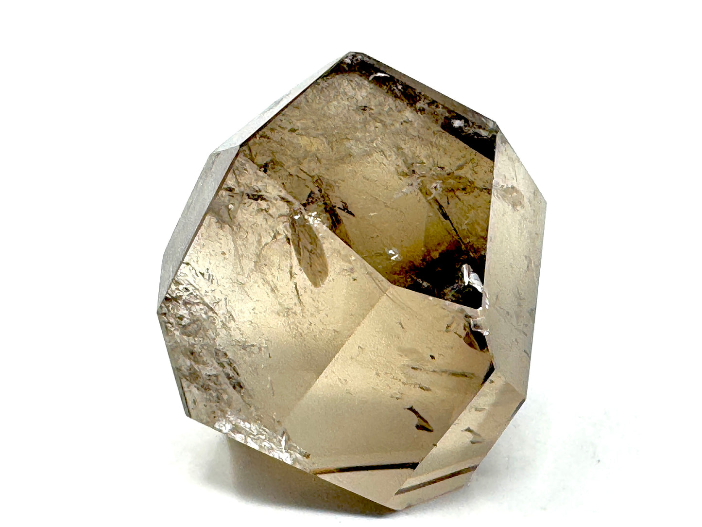 Smoky Quartz Faceted Crystal 6.4cm
