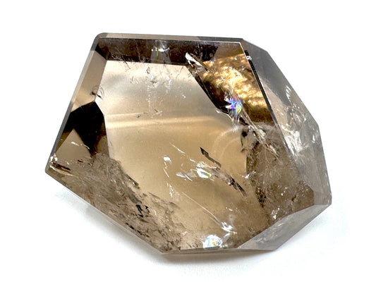 Smoky Quartz Faceted Crystal 6.4cm