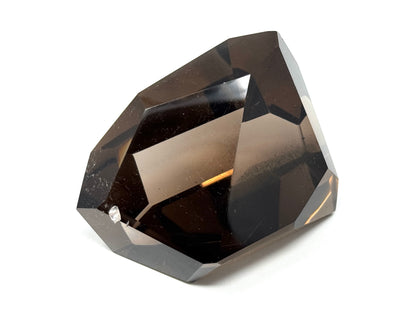 Smoky Quartz Faceted Crystal 6.6cm