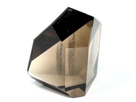 Smoky Quartz Faceted Crystal 6.6cm