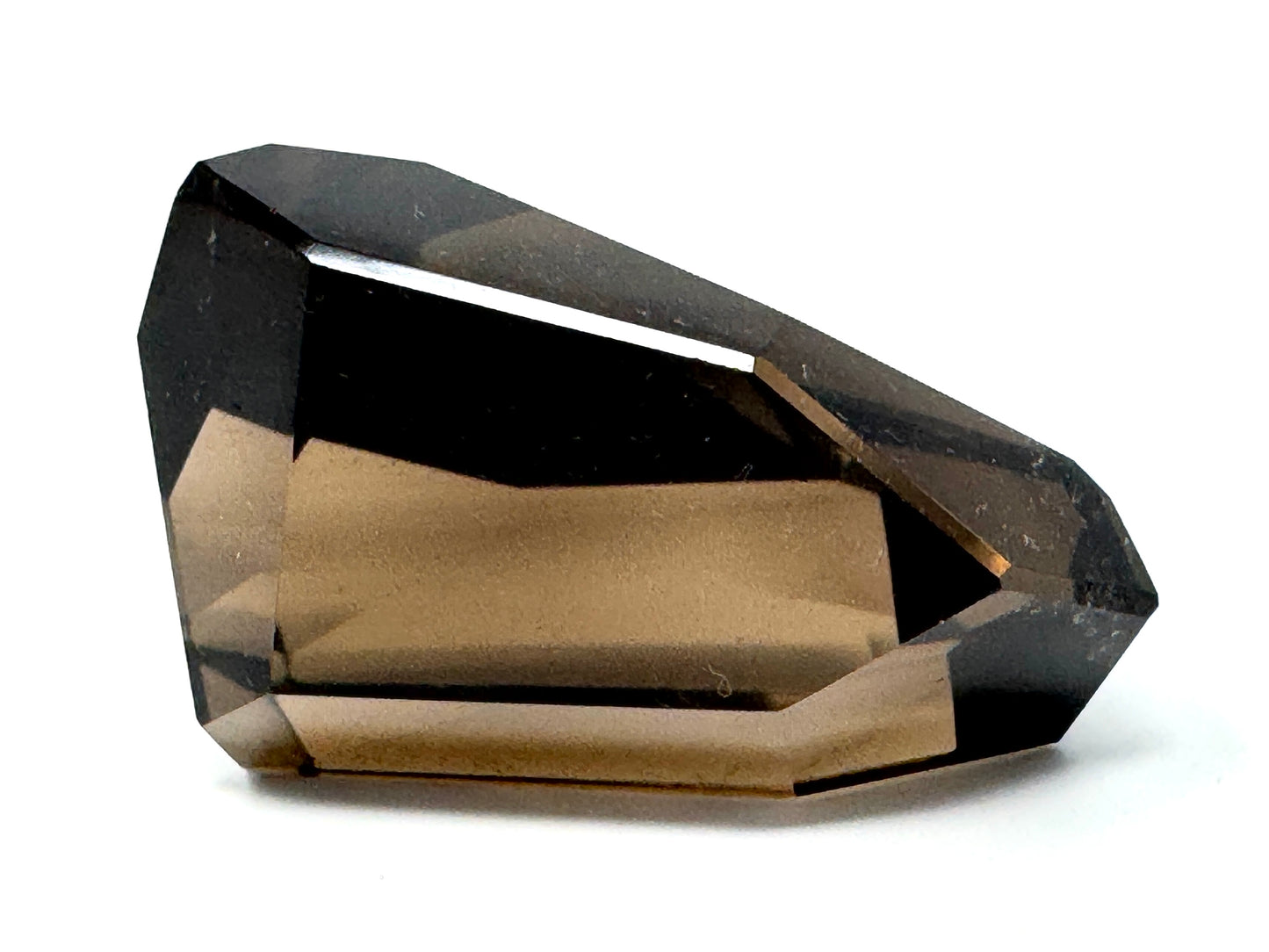 Smoky Quartz Faceted Crystal 6.6cm