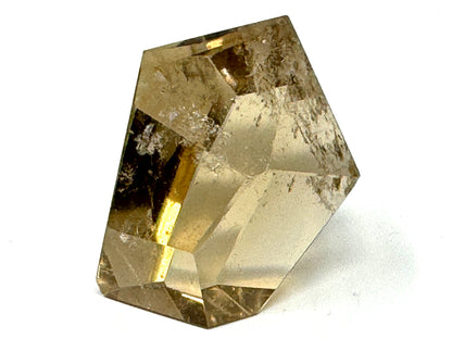 Smoky Quartz Faceted Crystal 6cm