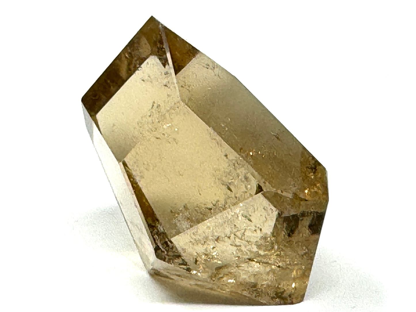 Smoky Quartz Faceted Crystal 6cm