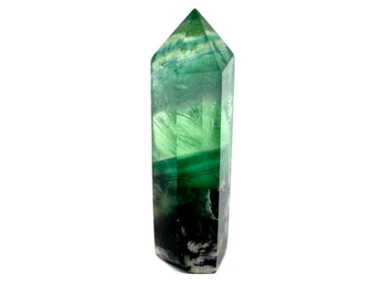 Feather Fluorite Crystal Point 8.5cm
