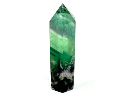 Feather Fluorite Crystal Point 8.5cm