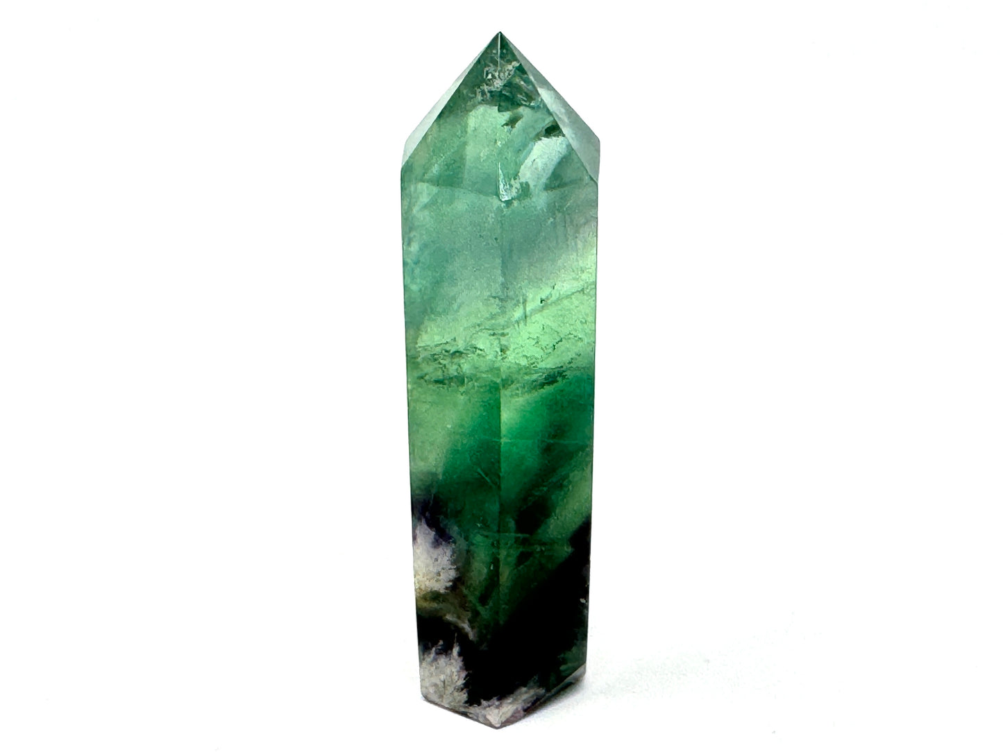 Feather Fluorite Crystal Point 8.5cm