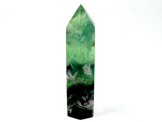Feather Fluorite Crystal Point 8.7cm