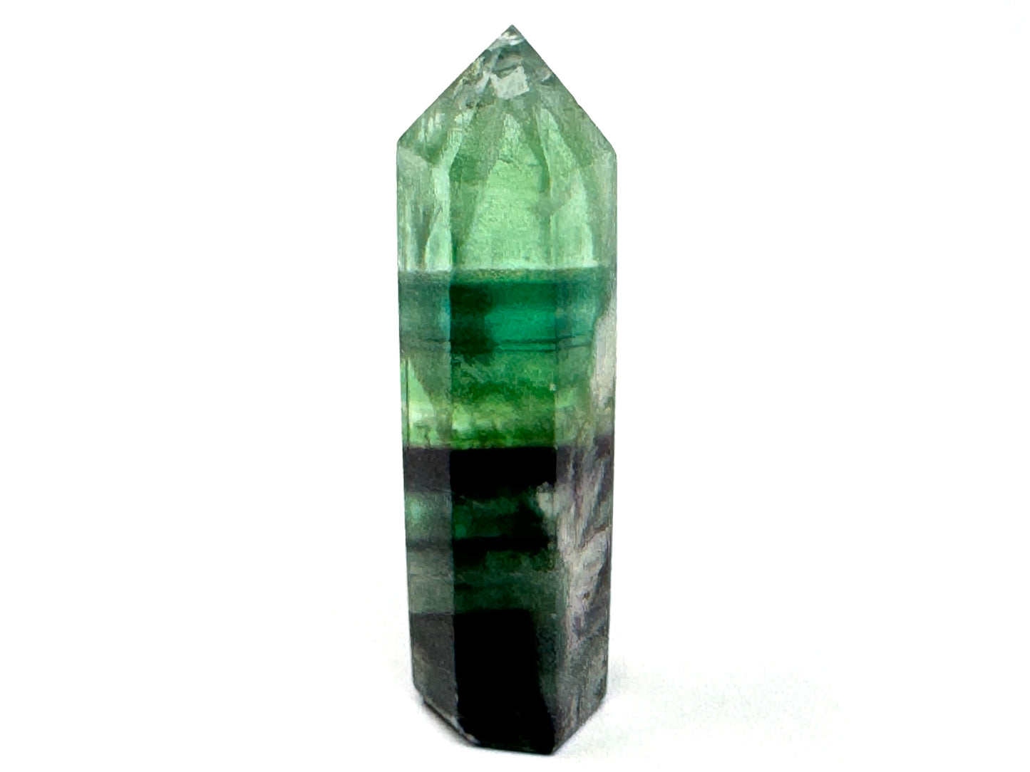 Feather Fluorite Crystal Point 7.3cm