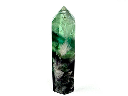 Feather Fluorite Crystal Point 7.3cm