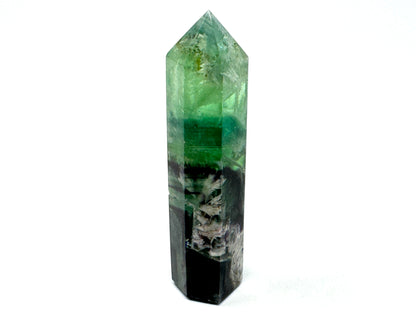 Feather Fluorite Crystal Point 10cm