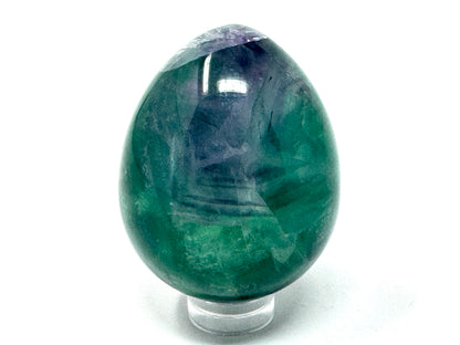 Green  Fluorite Crystal Egg 4.8cm