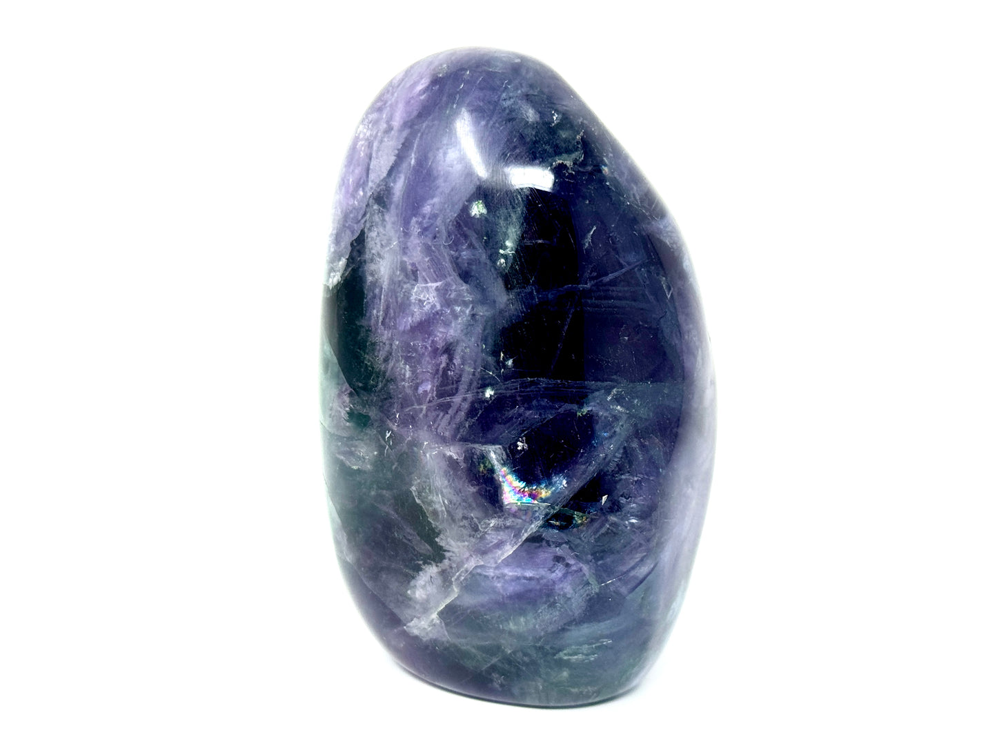 Rainbow Fluorite Crystal Freeform 10.4cm