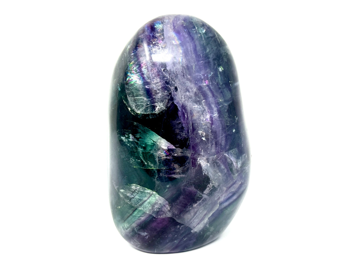 Rainbow Fluorite Crystal Freeform 10.4cm