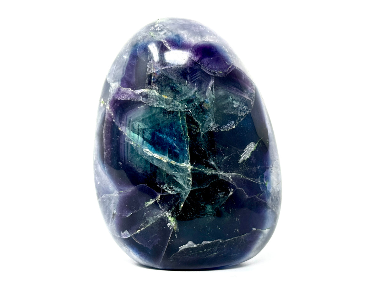 Rainbow Fluorite Crystal Freeform 9.2cm