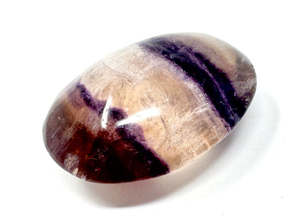 Pastel Rainbow Fluorite Crystal Pebble 5.5cm